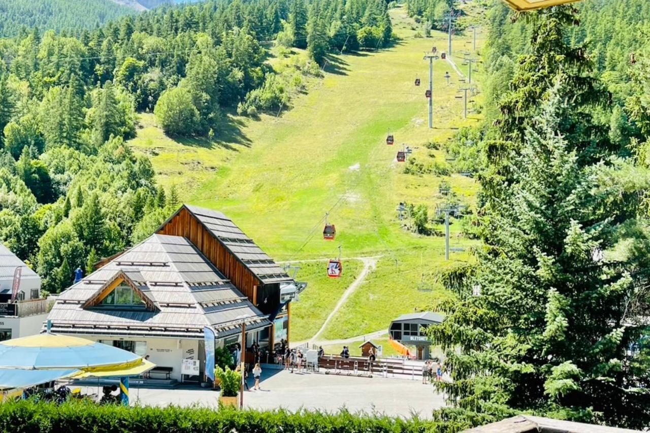 Serre-Chevalierstudio Terrace Next To Ski Slopes Saint-Chaffrey Εξωτερικό φωτογραφία