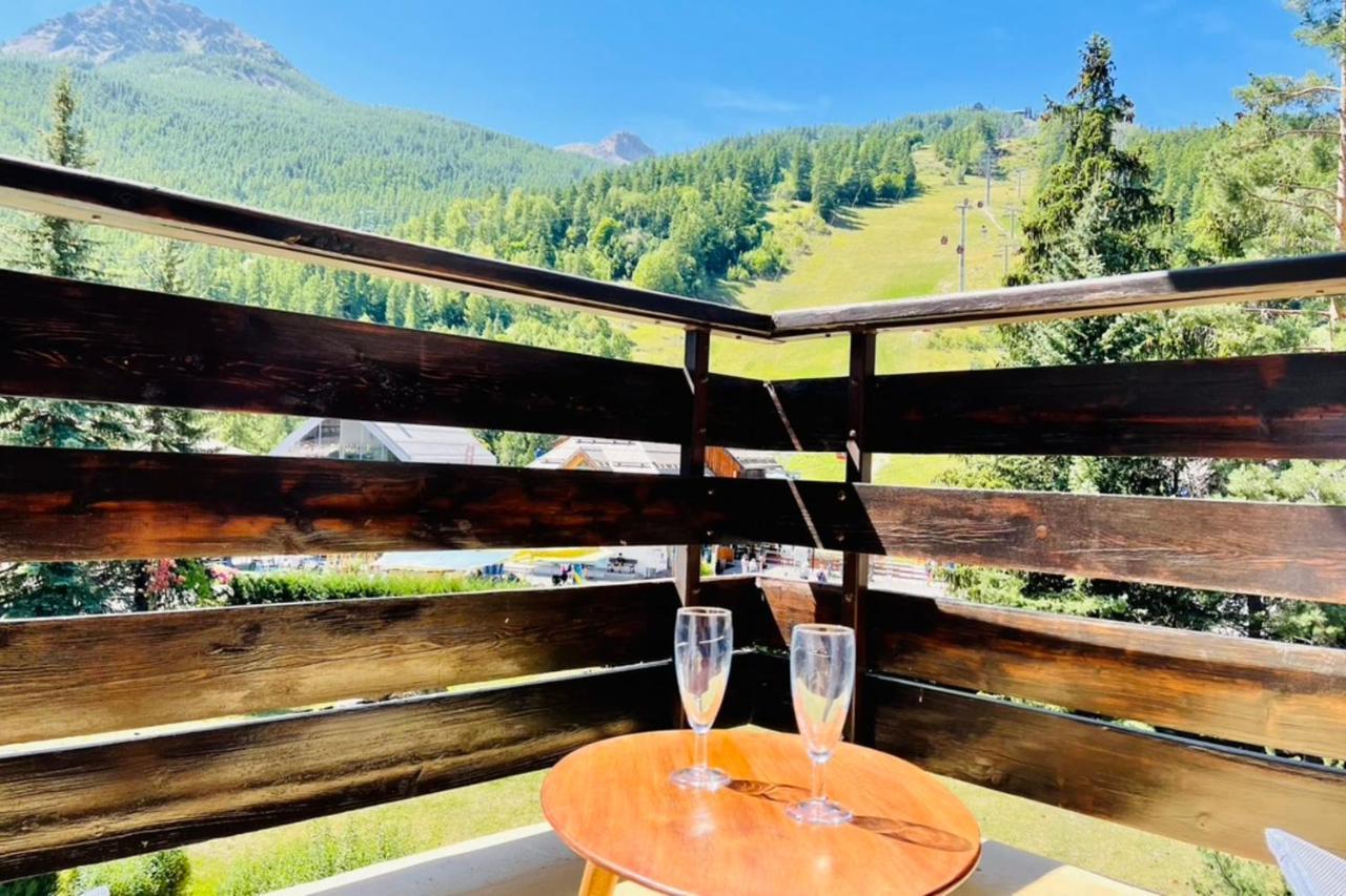 Serre-Chevalierstudio Terrace Next To Ski Slopes Saint-Chaffrey Εξωτερικό φωτογραφία